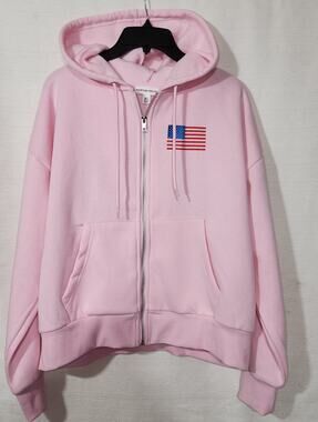 United States 1993 women's pink hoodie XL